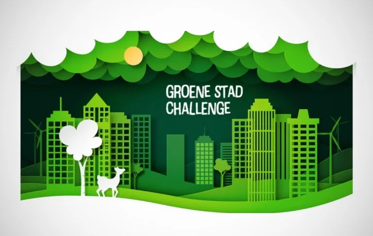 Groene stedelijke omgeving als voorbeeld voor gemeenten