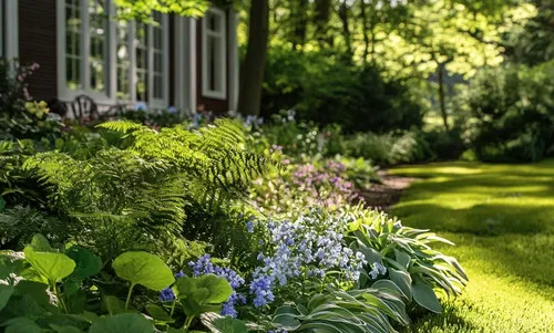 Schaduwnorm en natuurlijke verkoeling in de tuin