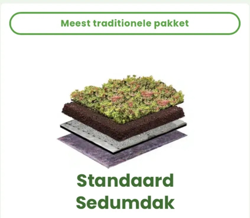 Traditioneel sedumpakket