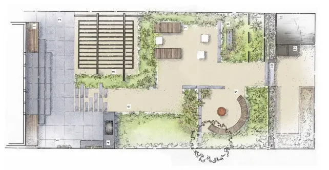 Tuinontwerp door Harco Hoveniers
